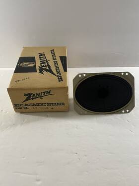 49-1086 Zenith Vintage Nos Replacement Part Speaker