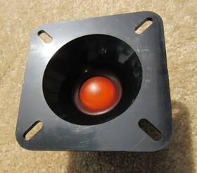 49-1168 Zenith Foster Horn Tweeter Allegro Speaker Part Working 7.2 Ohm Vg Condb