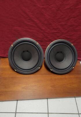 49-1270 Zenith Vintage Ceramic Speaker Woofer Driver Pair 10 Inch 8 Ohm Allegro
