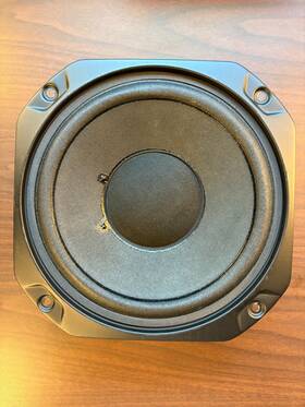 49-1338 Zenith 49-1388 6 Inch Speaker 8 Ohm 80w Foster Japan 8509 Vintage Clean Untested