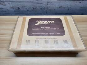 800-606 Zenith Vtg Thermistor/varistor/vdr Kit - 57 Resistors Included In Case