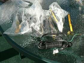 A-8474 Zenith Lot Of 6 Power Cords For Vintage Receiver Vcr Tv- New