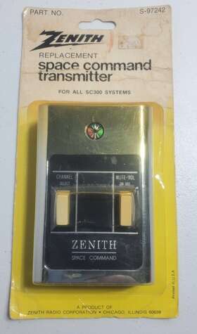 S-97242 Zenith Vintage Space Command Transmitter/remote Nos A4