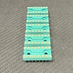 5X Augat 16-PIN Dip Ic Socket Gold Contacts Nos Machine Through Hole. Fixed Price $9.95.