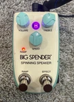 Danelectro Billionaire Big Spender Rotating Spinning Speaker Leslie Effect Pedal. Fixed Price $99.00.
