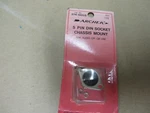 Radio Shack Archer Pin Din Socket Chassis Mount # 274-005B Vintage Nos. Fixed Price $9.88.