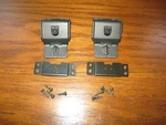 Pioneer PL-530, PL-570 PL-550 Turntable Dust Cover Hinges, Complete W/ Mounts. Fixed Price $149.00.