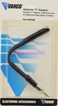 Vanco MY2M Auto Antenna Adapter Dual Motorola Plugs 1 Jack. Fixed Price $5.95.