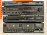 Technics Stereo Integrated Tuner ST-S74 Amplifier SU-V75 Cassette RS-T24 Cd Play. Fixed Price $198.00.