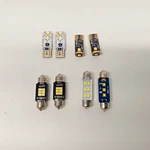 Open Box Mix Of T10 194 Led And Festoon Bulbs Pack 8 MC522. Fixed Price $15.98.