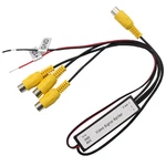 1 3 Car Dvd Tv Video Monitor Amplifier Booster Distribution Rca Splitter. Fixed Price $7.69.