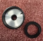 Sony X-34370-36 Left Channel Outer Volume Knob With Felt Back Washer. Fixed Price $29.90.