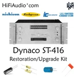 Dynaco ST-416 Amplifier Restoration Kit Repair Service Recap Filter Capacitor. Fixed Price $175.00.