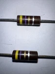 4.7 Ohm Watt 10% Carbon Comp Resistors New Quantity Of 2 By Allen Bradley. Fixed Price $5.80.