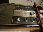 Vintage Rca Victor RHC48L Maple Wood Am/fm Tabletop Radio Early American Lighted. Fixed Price $29.99.