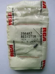Vintage Rca Resistor 236487 Resister Metal Film 5110 Ohms +-1% 1/4 W. Nos. Fixed Price $13.50.