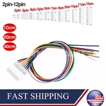 Jst XH2.54MM 2/3/4-12 Pin Singleheaded Wire Cable Connector Set Female Pcb. Fixed Price $7.15.