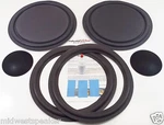 Ess Tempest Ls 4 5 Speaker Repair Refoam Kit 10" Passive & Woofer W/ Caps. Fixed Price $65.66.