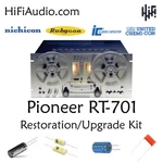 Pioneer RT-701 Restoration Service Kit Repair Rebuild Capacitor Reel Rtr. Fixed Price $165.00.