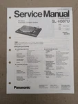 Panasonic SL-H307U Dc Servo Auto Turntable System Service Manual D-4706. Fixed Price $54.95.