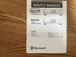 Sherwood RX-2010 RX-1010 Receiver Service Manual *original*. Fixed Price $5.25.