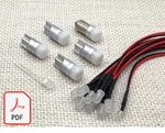 Pioneer SX-950 SX-5570 Receiver Replacement Led Lamps Kit Bulb Lights Upgrade. Fixed Price $39.50.