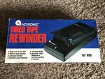 Vintage Acusonic Video Tape (vhs) Rewinder By Dayton Hudson Untested W/box VB6. Fixed Price $18.00.