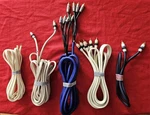 Monster Cable Audio / Video Interconnect Lot Mixed Models Lengths Oem. Fixed Price $99.99.