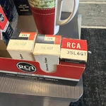 2 Nib Itt 1 Rca 35L6GT Beam Tubes AA5. Fixed Price $20.00.