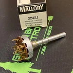 3242J Mallory Capacitor Rotary Switch Circuit Position Non-shorting. Fixed Price $62.94.