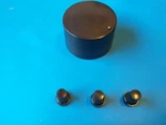 Technics SA-EX-140 Receiver Knob Set, 3 Small Bass, Treble, Balance, Volume. Fixed Price $20.00.