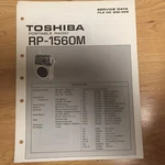 Original Toshiba Service Manual For Rc & Rp Model Radios Select One. Fixed Price $7.48.