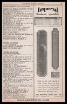 1928 Imperial Brass Chicago Door Guards Railings Kick Push Pull Plates Print Ad. Fixed Price $17.95.