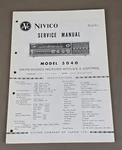 Jvc Nivico Model 5040 Stereo Receiver With S.e.a. Control Service Manual D-3764. Fixed Price $54.95.