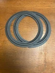 One Pair Of 12" Sansui Foam Surrounds. Eg P108 , Sfx 9 Etc. List Below.. Fixed Price $8.88.