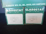 Nos: Clarostat Potentiometer, SERIES-C1B Attenuator 200 Ohm. Fixed Price $15.00.