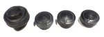 Vintage Philco 116 Baby Grand Tombstone: Set Of 4 Bakelite Push-on Black Knobs. Fixed Price $40.00.