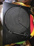 Sony PS-LX285 Turntable Record Player Stereo Black Not Tested Cover. Fixed Price $39.95.