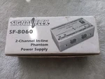 Signal Flex SF-8060 2-CHANNEL In-line Phantom Power Supply. Fixed Price $29.99.