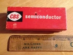 Cbs Hytron 2N155 Transistor Nos. Fixed Price $10.00.