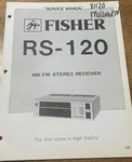 Fisher RS-120 Am / Fm Stereo Receiver Original Service Repair Manual. Fixed Price $14.94.