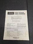 Oem Operating Instructions For Pioneer VSX-5500S VSX-5400 Receiver Original. Fixed Price $5.00.