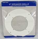 Radio Shack 8" White Ceiling Speaker Grille Commercial Audio 40-1223E. Fixed Price $6.99.