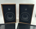 Vintage Realistic Radio Shack MC-1201 40-1990 Bookshelf Speakers Wooden Set. Fixed Price $152.89.