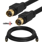 S-video Cable Male To 4 Pin Gold Plated Svhs For Tv Dvd Vcr -multi-pack Lot. Fixed Price $242.05.