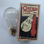 Vintage Osram G.e.c. 50V 60W Gasfilled Light Bulb BA22D Brass Bayonet Base Nos. Fixed Price $24.99.