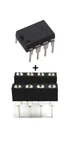 4PCS Burr Brown OPA2137PA + Sockets - Dual Fet Operational Amplifier Ic. Fixed Price $23.98.