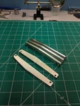 Nos Mcintosh End Cap, #018-120, 5-7/16" X 0.22", Silver (dull), Price For One. Fixed Price $50.00.