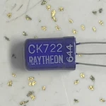 New Nos Raytheon Blue Transistor CK722 With Packet Tested Specs. Fixed Price $49.95.
