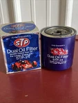 1971 Collectible Andy Granatelli Racing Dual Oil Filter STP-24 Original Box. Fixed Price $149.99.
